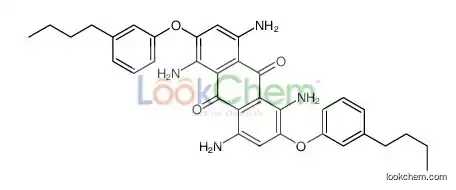 1,4,5,8-tetraamino-2,6-bis(3-butylphenoxy)anthracene-9,10-dione