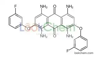 1,4,5,8-tetraamino-2,7-bis(3-fluorophenoxy)anthracene-9,10-dione