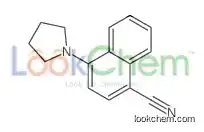 4-pyrrolidin-1-ylnaphthalene-1-carbonitrile