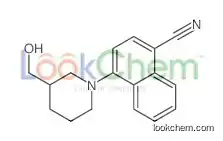 4-[3-(hydroxymethyl)piperidin-1-yl]naphthalene-1-carbonitrile