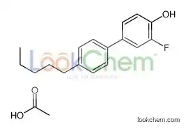 acetic acid,2-fluoro-4-(4-pentylphenyl)phenol