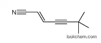 6,6-dimethylhept-2-en-4-ynenitrile