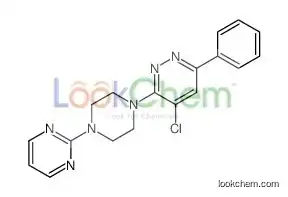 4-chloro-6-phenyl-3-(4-pyrimidin-2-ylpiperazin-1-yl)pyridazine