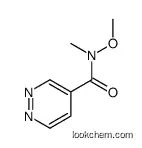 N-methoxy-N-methylpyridazine-4-carboxamide