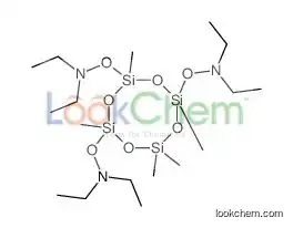 N-[[4,6-bis(diethylaminooxy)-2,4,6,8,8-pentamethyl-1,3,5,7,2,4,6,8-tetraoxatetrasilocan-2-yl]oxy]-N-ethylethanamine
