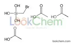 acetic acid,bromomethyl(trihydroxy)silane