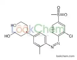 2-[4-[(2-chloro-4-methylsulfonylphenyl)diazenyl]-N-(2-hydroxyethyl)-3-methylanilino]ethanol