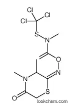 [(E)-(3,4-dimethyl-5-oxothiomorpholin-2-ylidene)amino] N-methyl-N-(trichloromethylsulfanyl)carbamate