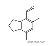 5,7-dimethyl-2,3-dihydro-1H-indene-4-carbaldehyde
