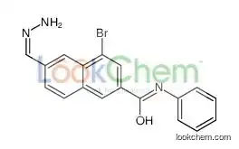 4-bromo-6-methanehydrazonoyl-N-phenylnaphthalene-2-carboxamide