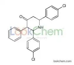 2,6-bis(4-chlorophenyl)-3-phenylpiperidin-4-one