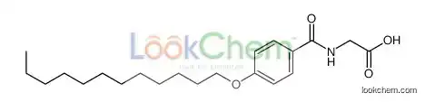 2-[(4-dodecoxybenzoyl)amino]acetic acid