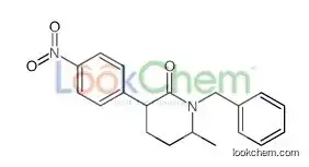 1-benzyl-6-methyl-3-(4-nitrophenyl)piperidin-2-one