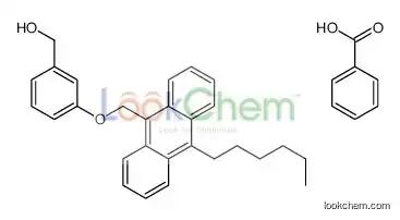 benzoic acid,[3-[(10-hexylanthracen-9-yl)methoxy]phenyl]methanol