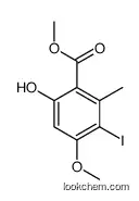 methyl 6-hydroxy-3-iodo-4-methoxy-2-methylbenzoate