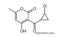3-(2-chlorocyclopropanecarbonyl)-4-hydroxy-6-methylpyran-2-one