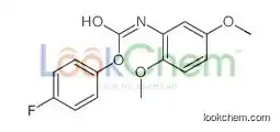 (4-fluorophenyl) N-(2,5-dimethoxyphenyl)carbamate