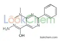 4-(dimethylamino)-2-phenylpyrimidine-5-carbohydrazide