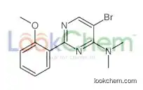 5-bromo-2-(2-methoxyphenyl)-N,N-dimethylpyrimidin-4-amine