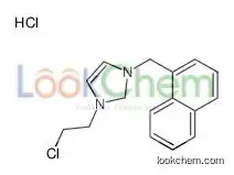 1-(2-chloroethyl)-3-(naphthalen-1-ylmethyl)-1,2-dihydroimidazol-1-ium,chloride