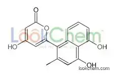6-(4,5-dihydroxy-2-methylnaphthalen-1-yl)-4-hydroxypyran-2-one