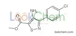 methyl 4-amino-3-(4-chlorophenyl)-1,2-thiazole-5-carboxylate