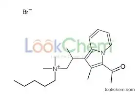 2-(3-acetyl-2-methylindolizin-1-yl)propyl-dimethyl-pentylazanium,bromide