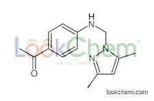 1-[4-[(3,5-dimethylpyrazol-1-yl)methylamino]phenyl]ethanone