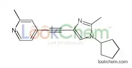 4-[2-(1-cyclopentyl-2-methylimidazol-4-yl)ethynyl]-2-methylpyridine