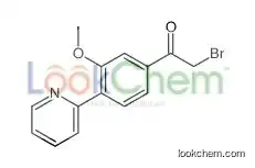 2-bromo-1-(3-methoxy-4-pyridin-2-ylphenyl)ethanone