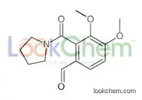 3,4-dimethoxy-2-(pyrrolidine-1-carbonyl)benzaldehyde