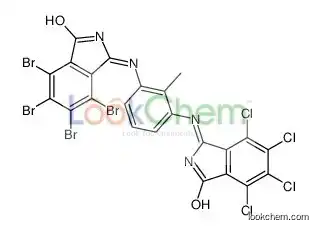4,5,6,7-tetrachloro-3-[2-methyl-3-[(4,5,6,7-tetrabromo-3-oxoisoindol-1-yl)amino]anilino]isoindol-1-one
