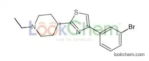 4-(3-bromophenyl)-2-(1-ethylpiperidin-4-yl)-1,3-thiazole