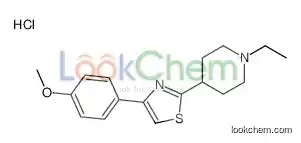 2-(1-ethylpiperidin-4-yl)-4-(4-methoxyphenyl)-1,3-thiazole,hydrochloride
