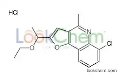6-chloro-2-(1-ethoxyethyl)-4-methylfuro[3,2-c]quinoline,hydrochloride