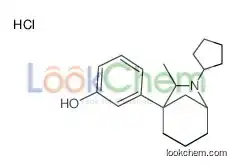 3-(7-cyclopentyl-6-methyl-7-azoniabicyclo[3.2.1]octan-5-yl)phenol,chloride