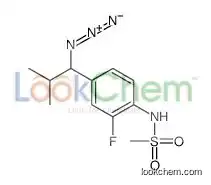 N-[4-(1-azido-2-methylpropyl)-2-fluorophenyl]methanesulfonamide