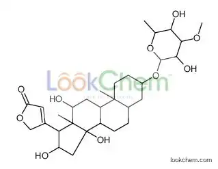 3-[3-(3,5-dihydroxy-4-methoxy-6-methyloxan-2-yl)oxy-12,14,16-trihydroxy-10,13-dimethyl-1,2,3,4,5,6,7,8,9,11,12,15,16,17-tetradec