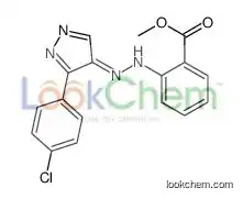 methyl 2-[2-[3-(4-chlorophenyl)pyrazol-4-ylidene]hydrazinyl]benzoate