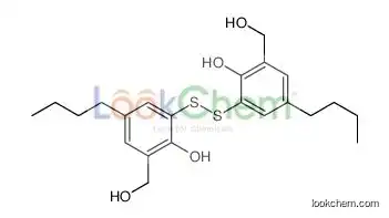4-butyl-2-[[5-butyl-2-hydroxy-3-(hydroxymethyl)phenyl]disulfanyl]-6-(hydroxymethyl)phenol