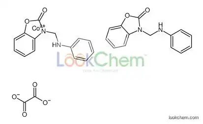 3-(anilinomethyl)-1,3-benzoxazol-2-one,cobalt(2+),oxalate