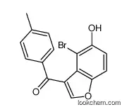 (4-bromo-5-hydroxy-1-benzofuran-3-yl)-(4-methylphenyl)methanone