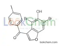 (4,6-dibromo-5-hydroxy-1-benzofuran-3-yl)-(4-methylphenyl)methanone