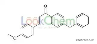1-(4-benzylphenyl)-3-(4-methoxyphenyl)prop-2-en-1-one