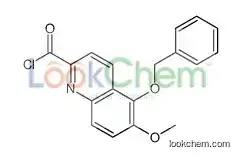 6-methoxy-5-phenylmethoxyquinoline-2-carbonyl chloride