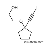 2-[1-(2-iodoethynyl)cyclopentyl]oxyethanol