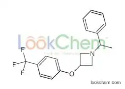 1-(1-phenylethyl)-3-[4-(trifluoromethyl)phenoxy]azetidine