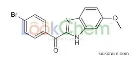 (4-bromophenyl)-(6-methoxy-1H-benzimidazol-2-yl)methanone