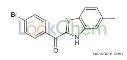 (4-bromophenyl)-(6-methyl-1H-benzimidazol-2-yl)methanone