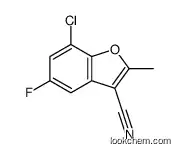 7-chloro-5-fluoro-2-methyl-1-benzofuran-3-carbonitrile